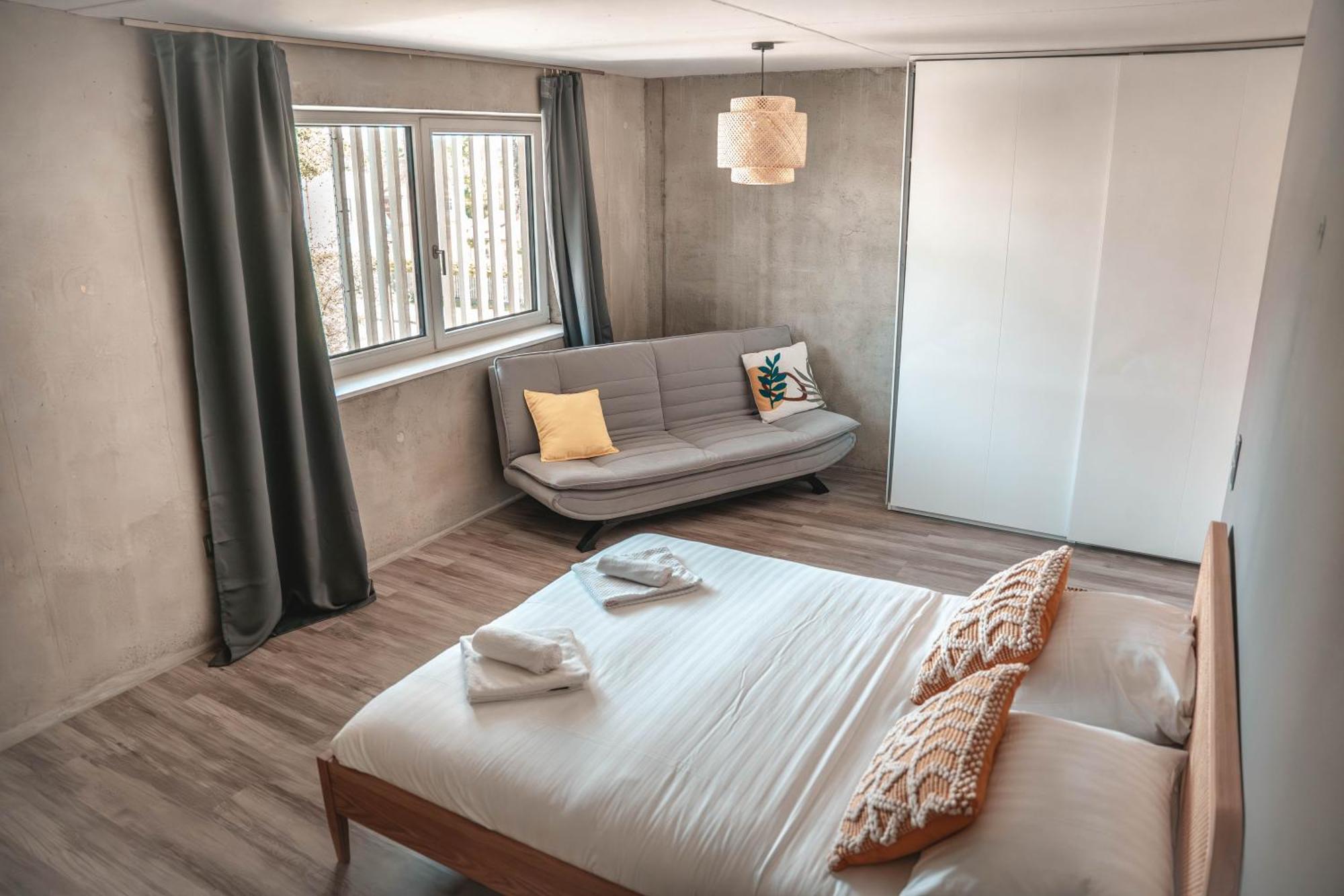 Apartamento Sunset Club - Loft - 155 M2 Sichtbeton - Zentral Memmingen Exterior foto